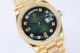 EW Factory Rolex Day-Date 36 Watch D-Green Dial Dial Diamond Bezel and Mid Center Link (4)_th.jpg
